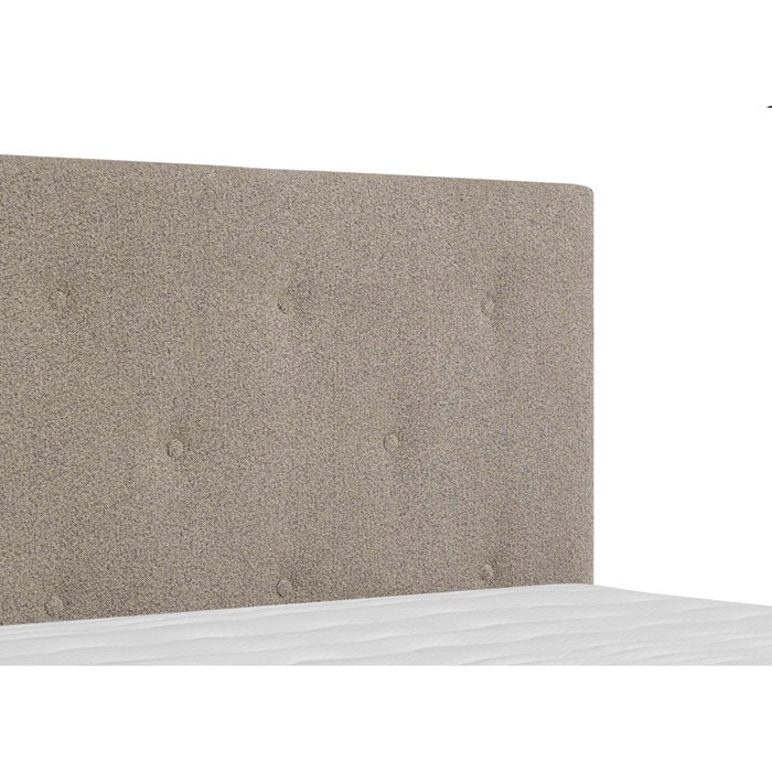 by fonQ Stilo Boxspring met Opbergruimte en Hoofdbord - 180 x 200 cm - Beige