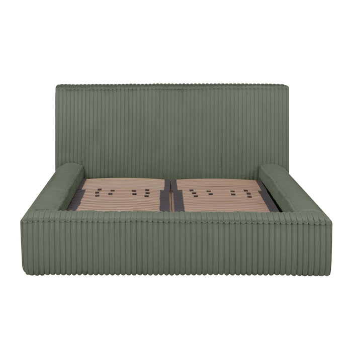 by fonQ Striv Bedframe met Opbergruimte - 160 x 200 cm - Groen