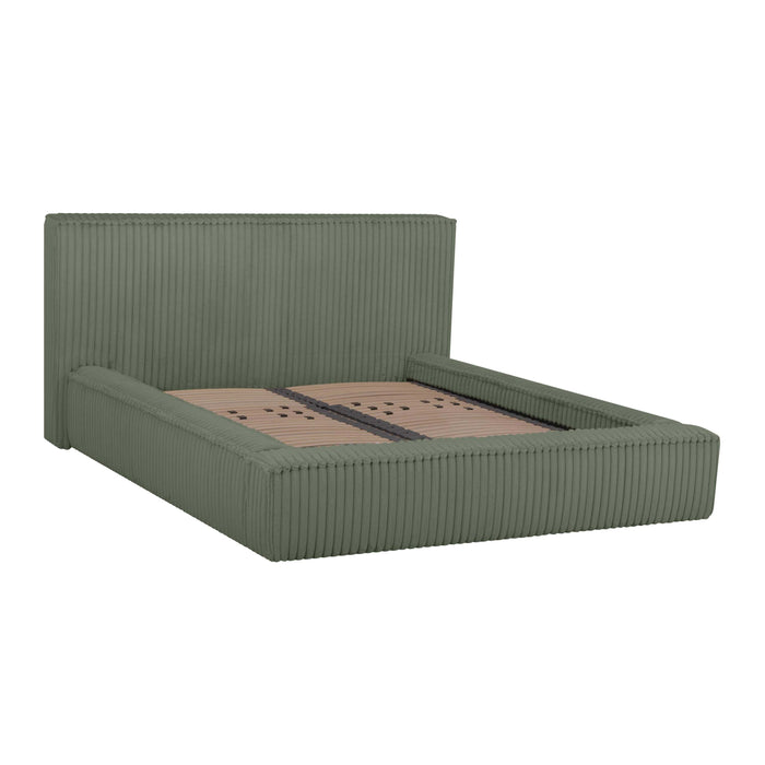 by fonQ Striv Bedframe met Opbergruimte - 160 x 200 cm - Groen