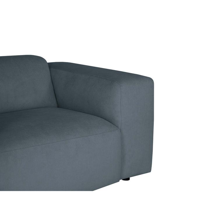 by fonQ Wonder Fauteuil - Rib - Donkerblauw