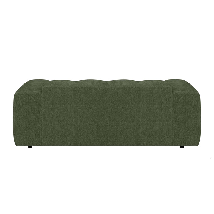 by fonQ Plume 2-zitsbank - Chenille - Groen