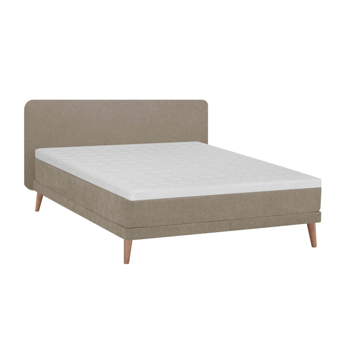 by fonQ Loa Boxspring - 140 x 200 cm - Beige