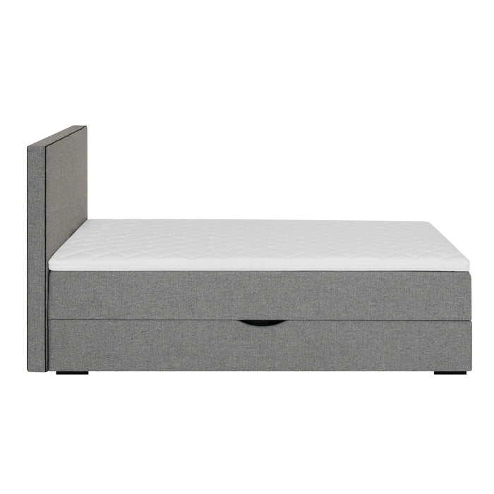 by fonQ Modo Boxspring met Opbergruimte - 160 x 200 cm - Grijsblauw