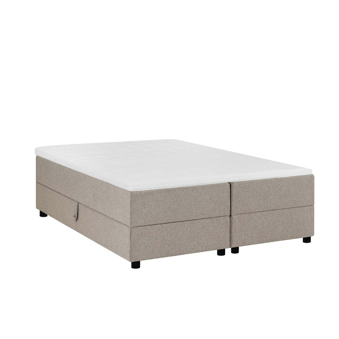 by fonQ Stilo Boxspring met Opbergruimte - 160 x 200 cm - Beige