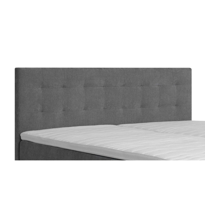 by fonQ Brene Boxspring met Opbergruimte - 180 x 200 cm - Grijs