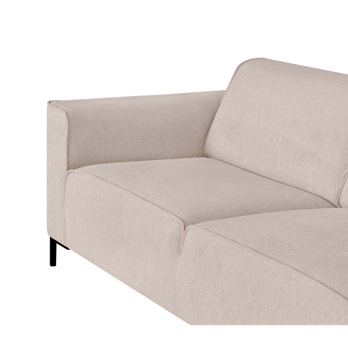 by fonQ Loft 2-zitsbank - Chenille - Beige