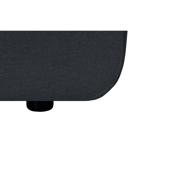 by fonQ Bink 2,5-zits Hoekbank met Chaise Longue Links - Bouclé - Zwart