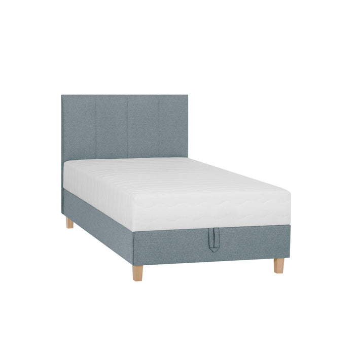 by fonQ Fjora Boxspring met Opbergruimte 120 x 200 cm - Blauw