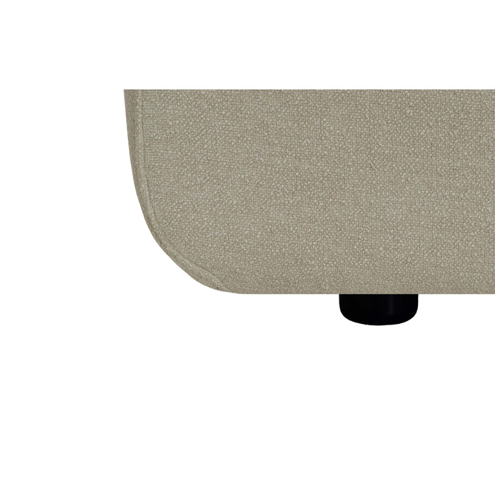 by fonQ Bink 3-zits Hoekbank met Chaise Longue Rechts - Bouclé - Beige