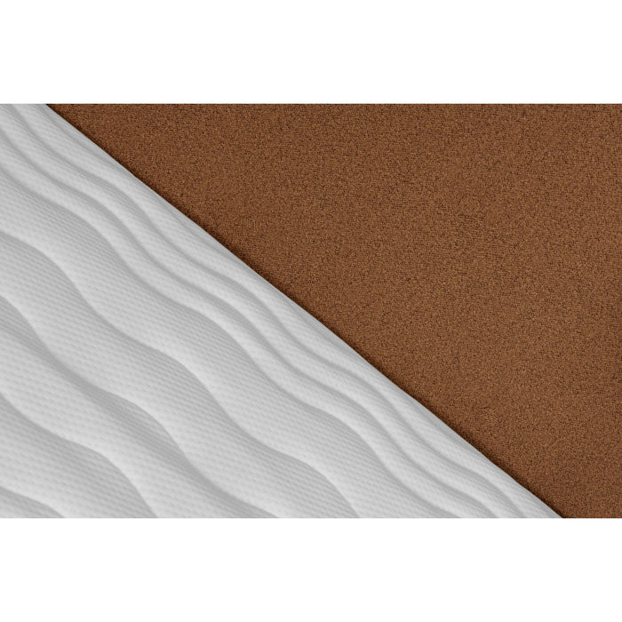 by fonQ Stilo Boxspring met Opbergruimte en Hoofdbord - 180 x 200 cm - Terra