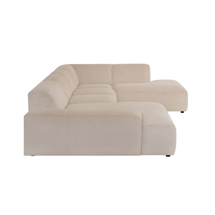 by fonQ Wonder U-bank Rechts - Rib - Beige