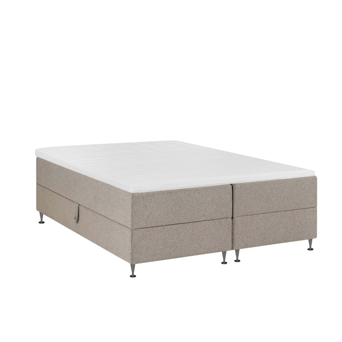 by fonQ Nubo Boxspring met Opbergruimte - 160 x 200 cm - Beige
