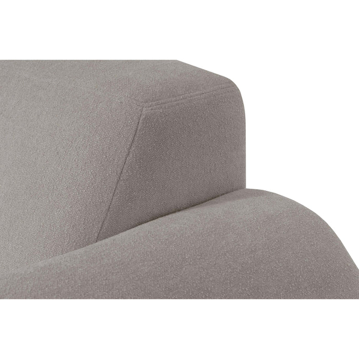 by fonQ Bink 3-zits Hoekbank met Chaise Longue Links - Bouclé - Ecru