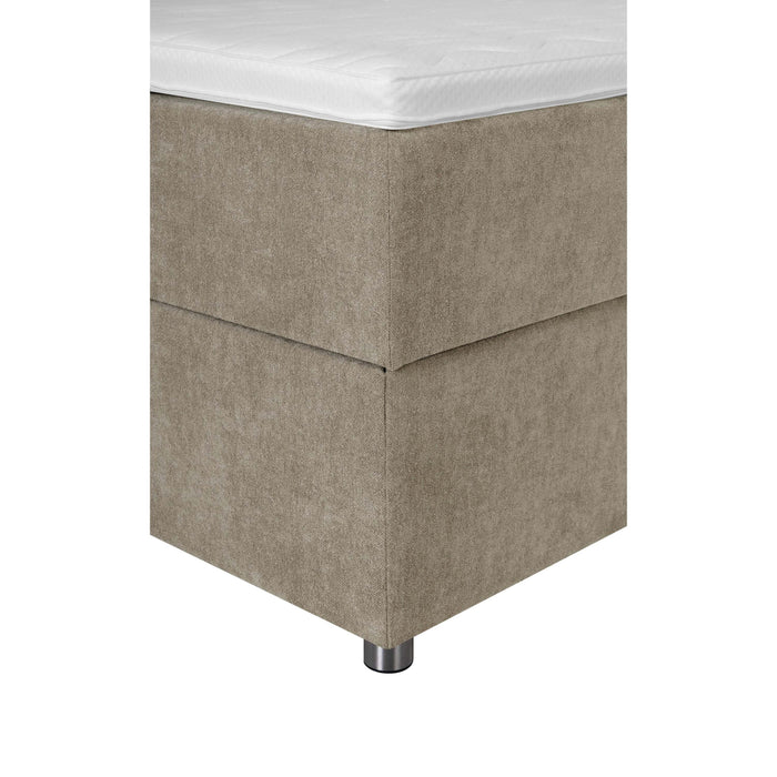 by fonQ Brene Boxspring met Opbergruimte - 160 x 200 cm - Beige