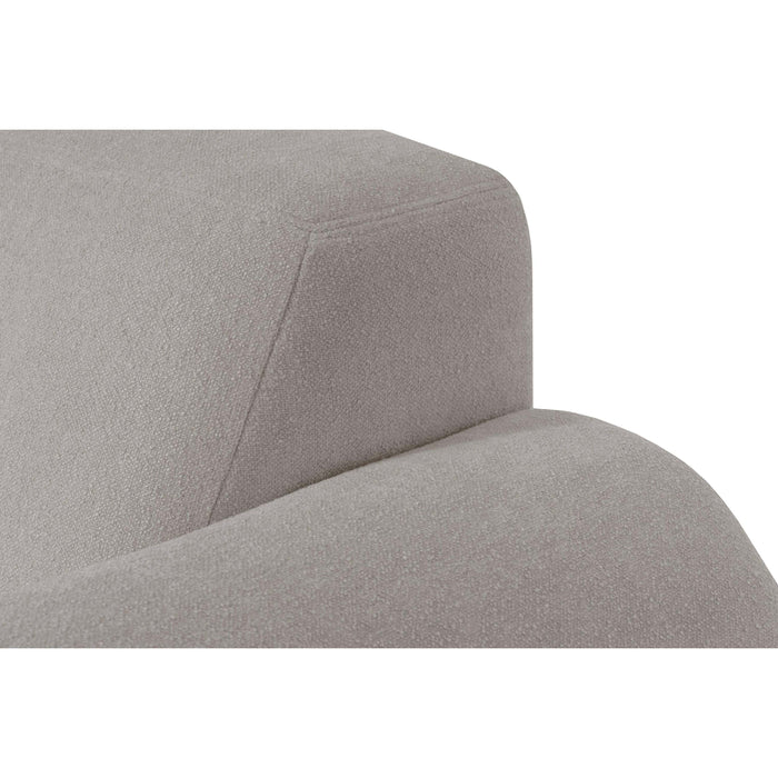 by fonQ Bink 2,5-zits Hoekbank met Chaise Longue Links - Bouclé - Ecru