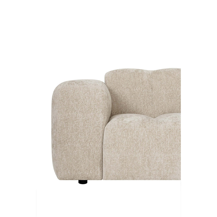 by fonQ Plume Fauteuil - Chenille - Beige