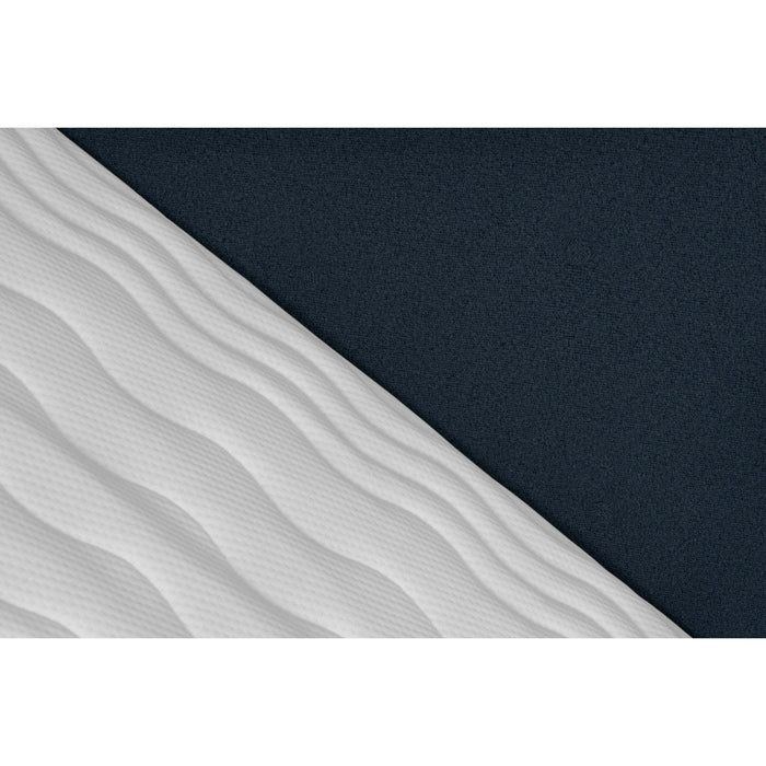 by fonQ Nubo Boxspring met Opbergruimte en Hoofdbord - 180 x 200 cm - Blauw