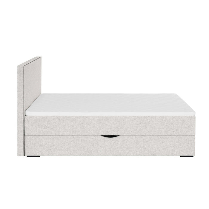 by fonQ Modo Boxspring met Opbergruimte - 180 x 200 cm - Ecru
