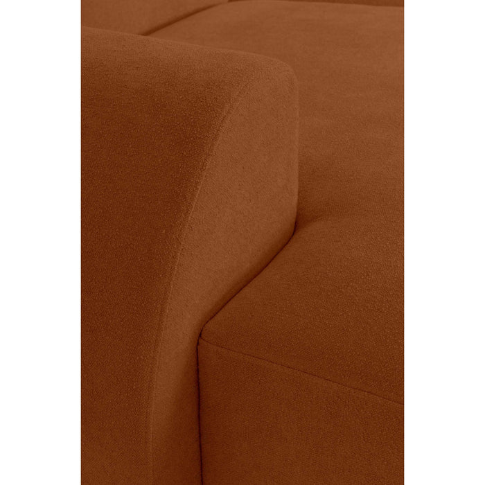 by fonQ Bink 2,5-zits Hoekbank met Chaise Longue Links - Bouclé - Terra