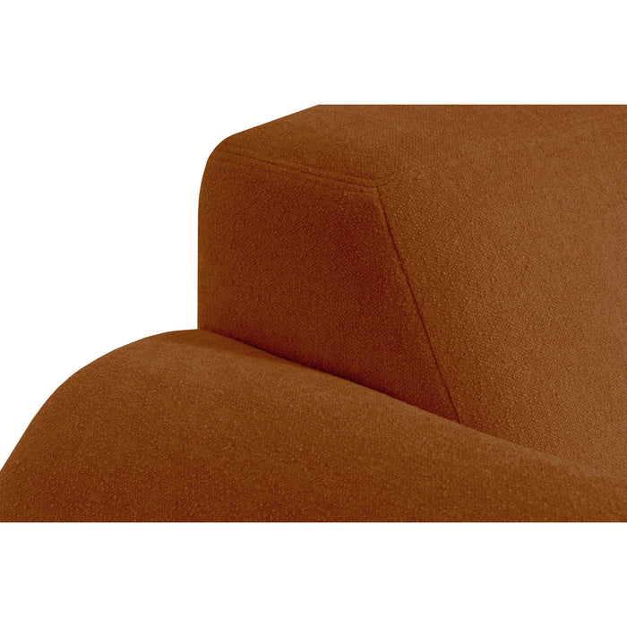 by fonQ Bink 2,5-zits Hoekbank met Chaise Longue Rechts - Bouclé - Terra