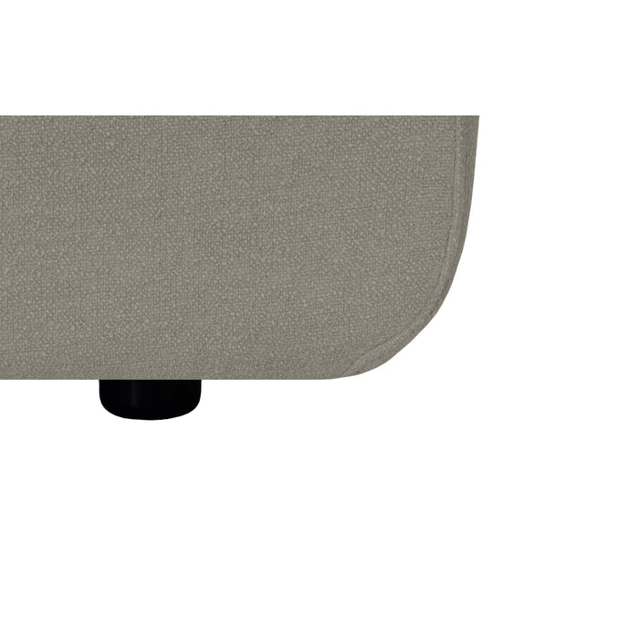 by fonQ Bink 3-zits Hoekbank met Chaise Longue Links - Bouclé - Grijs