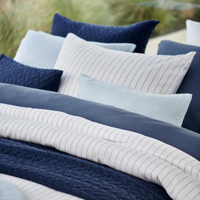 Vandyck Pure Dekbedovertrek 140x200/220 cm - Blue