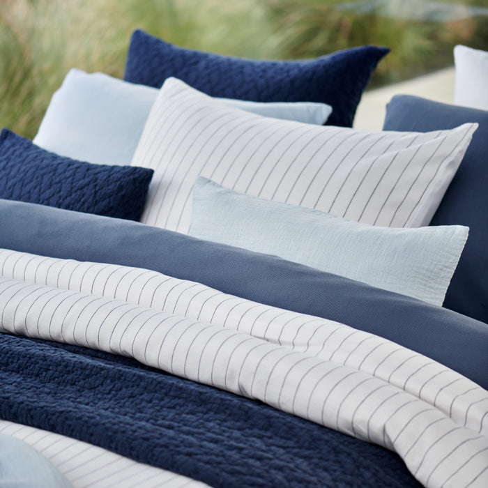 Vandyck Pure Dekbedovertrek 200x200/220 cm - Blue