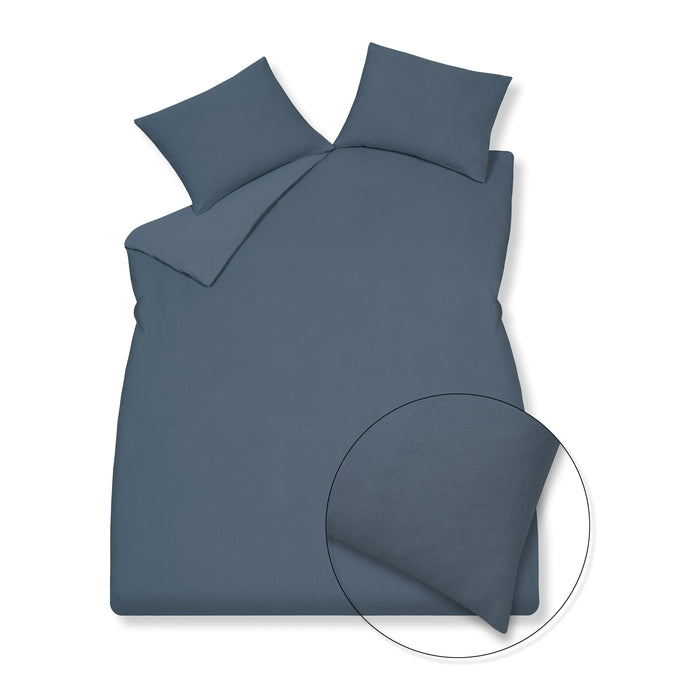 Vandyck Pure Dekbedovertrek 240x200/220 cm - Blue