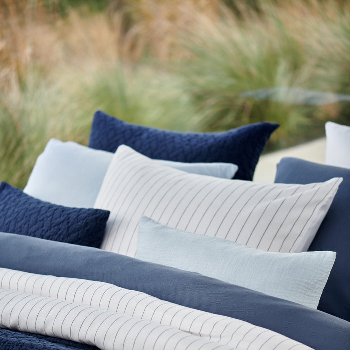 Vandyck Pure Dekbedovertrek 240x200/220 cm - Blue