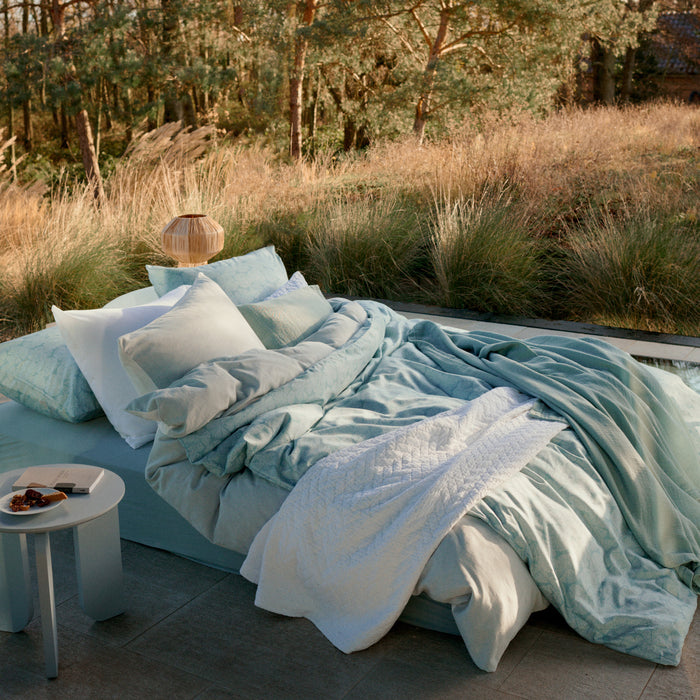 Vandyck Pure Dekbedovertrek 140x200/220 cm - Powder Blue