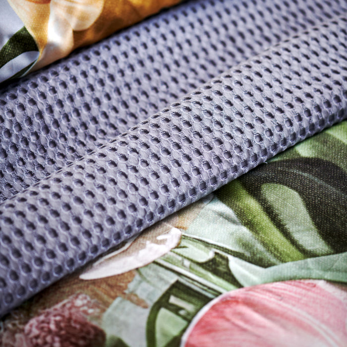 Vandyck Fleur Festive Dekbedovertrek 200x200/220 cm - Lavender Blue