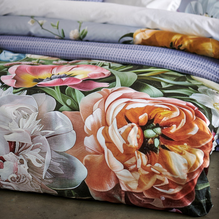 Vandyck Fleur Festive Dekbedovertrek 240x200/220 cm - Lavender Blue