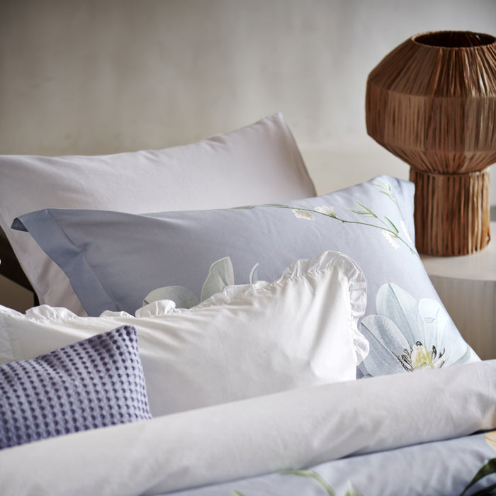 Vandyck Fleur Festive Dekbedovertrek 240x200/220 cm - Lavender Blue