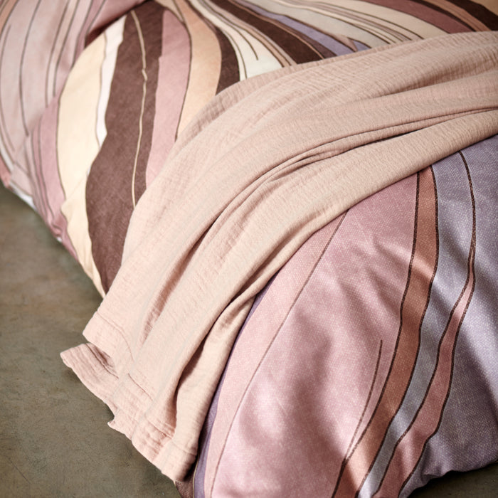 Vandyck Swirls Dekbedovertrek 200x200/220 cm - Moonscape