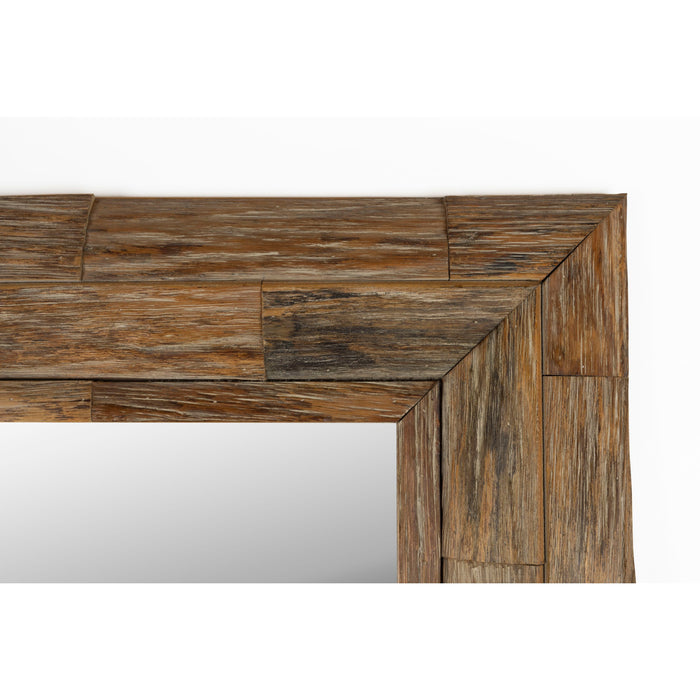 Housecraft Living Lias Spiegel| Wandspiegel 100x200 cm Hout - Bruin