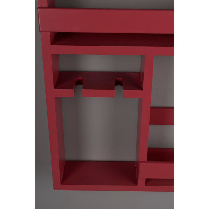 Dutchbone Myron Wijnrek| Wijnkast Rood