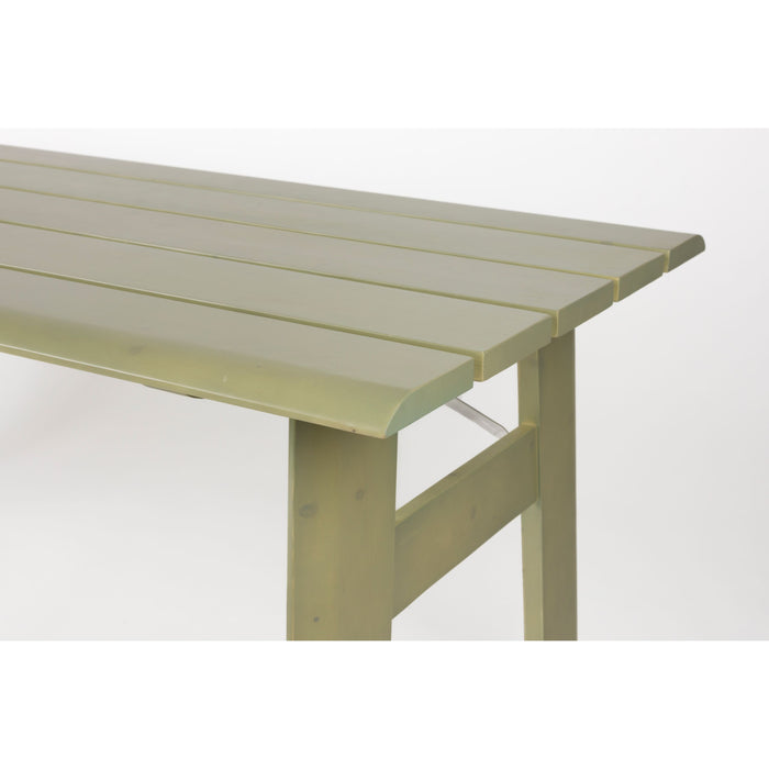 Zuiver Avenue Picknicktafel 180 x 79 cm Hout Groen
