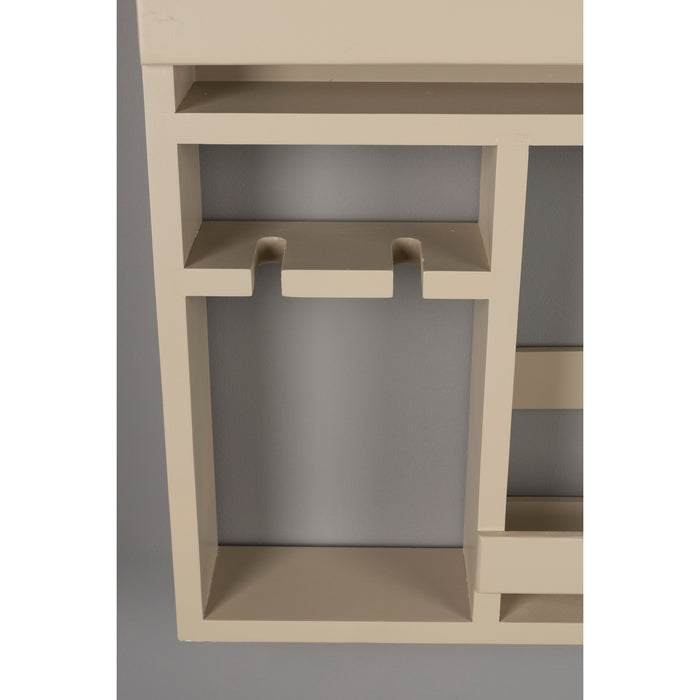 Dutchbone Myron Wijnrek| Wijnkast Beige