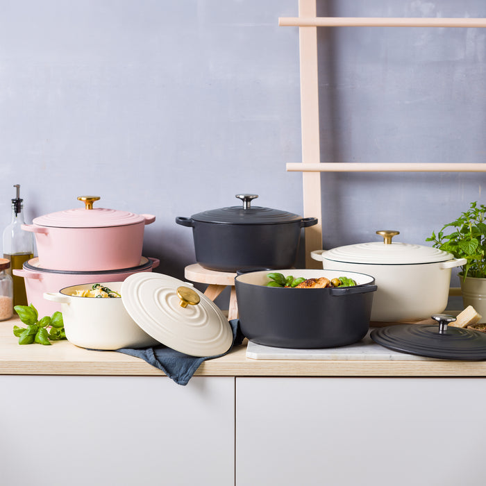 BK Bourgogne Braadpan Ø 24 cm - Cream White