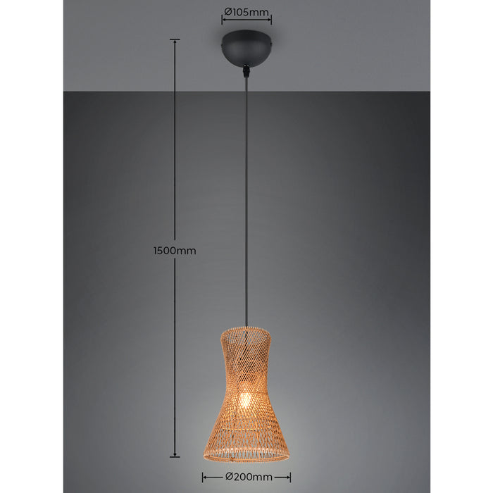 Reality Bijou Hanglamp - 1x E27