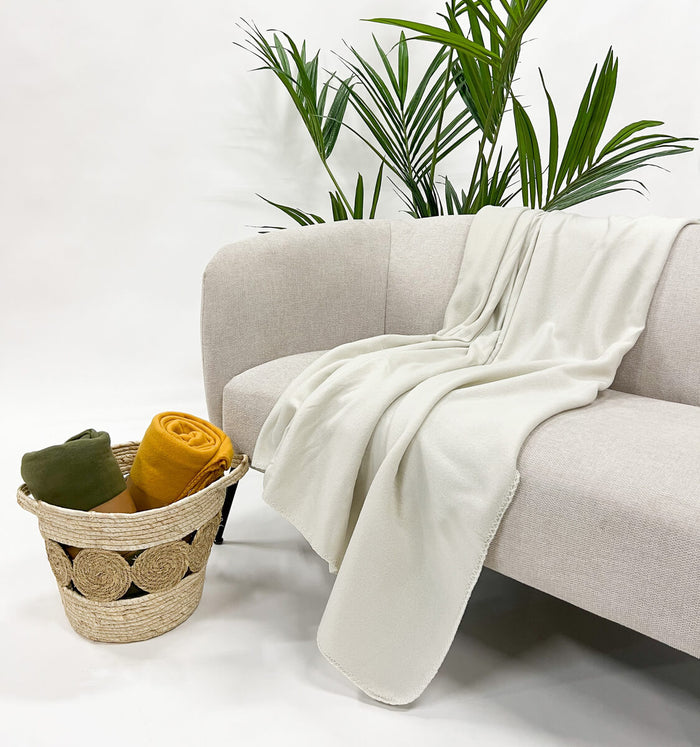 Dutch Decor plaid PABLO - 150x200 cm Pumice Stone