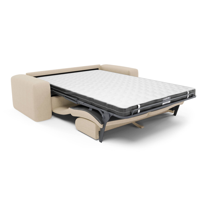 Express slaapbank dunlopillo 160cm corduroy crème