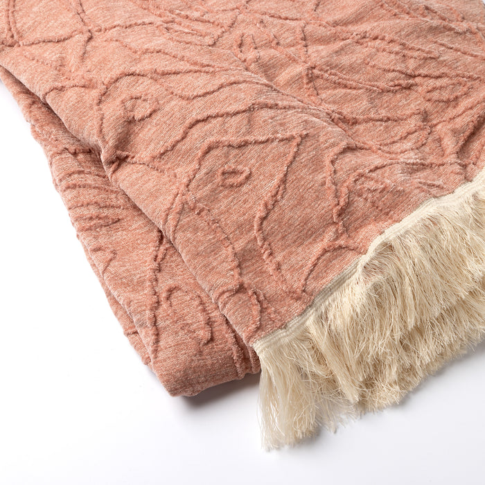 Dutch Decor plaid MAYBEL - 140x180 cm Muted Clay