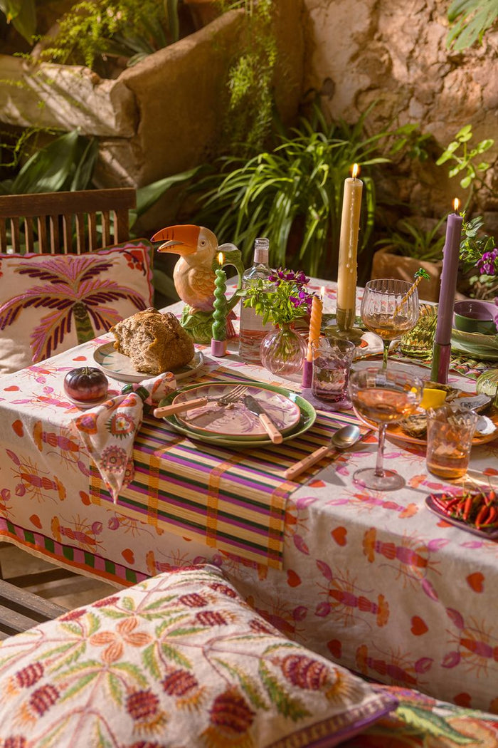 Sissy-Boy Lichtgroene ruffle kandelaar