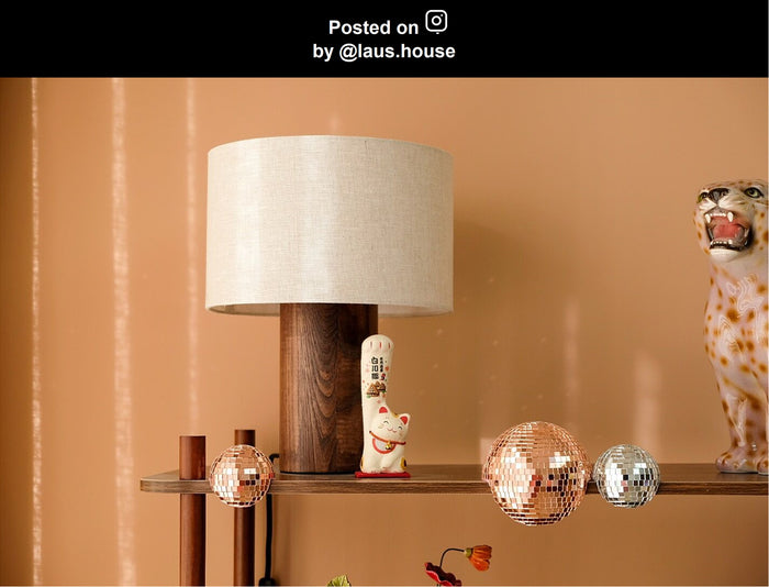 Lucide TACHINA Tafellamp - Naturel