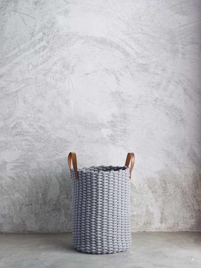 Wasmand | Grijs | Katoen