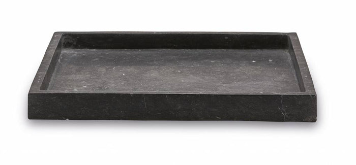 Hammam Tray Vierkant Dark Grey | Zwart | Grijs | Natuursteen