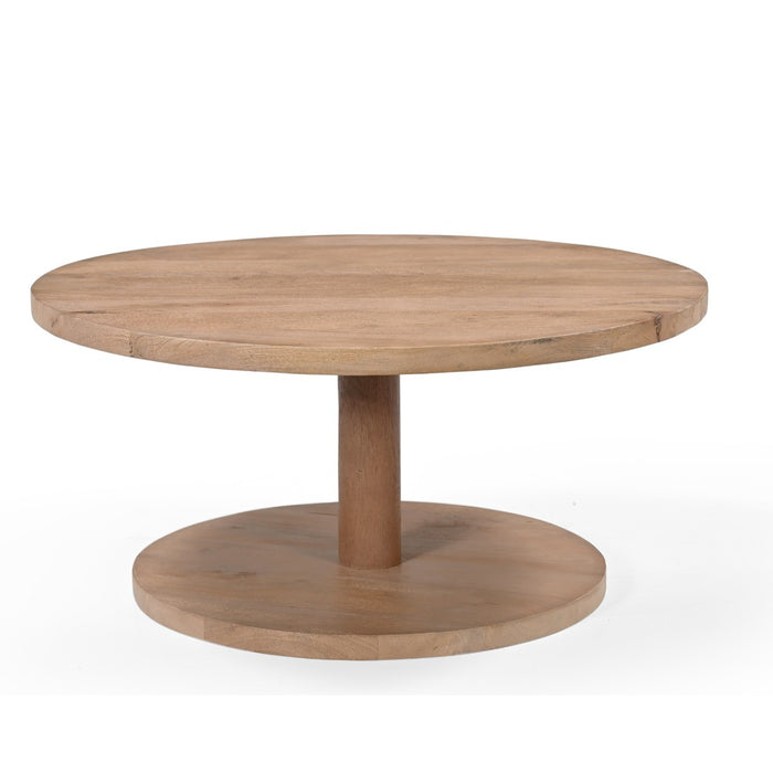 Giga Meubel - Salontafel Naturel Mangohout - Set Van 3 - Nao