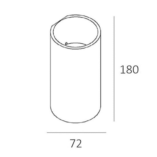 Artdelight Wandlamp Brody 2 Champagne Led IP54