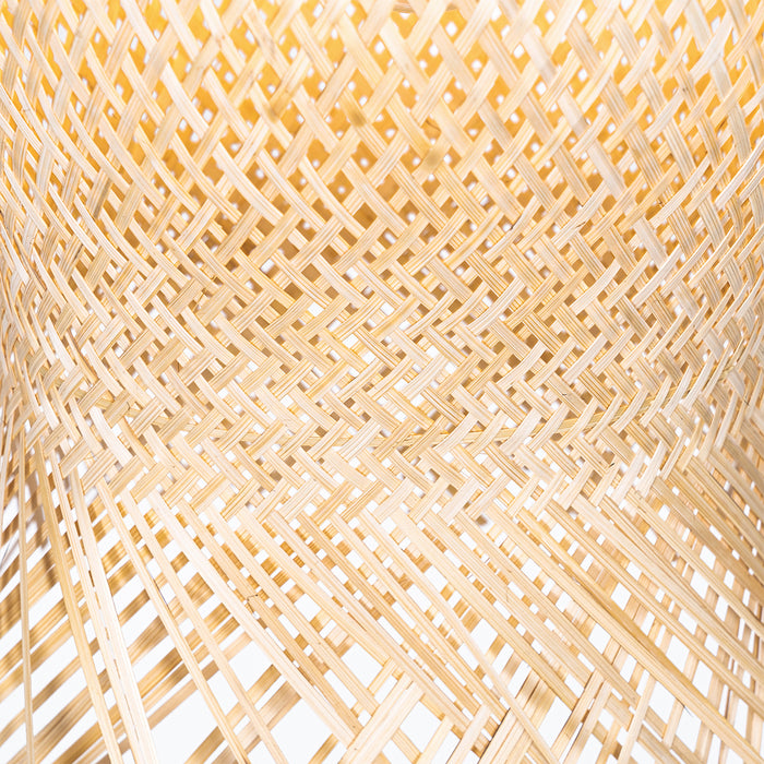 QAZQA Oosterse buiten hanglamp bamboe IP44 - Carlos